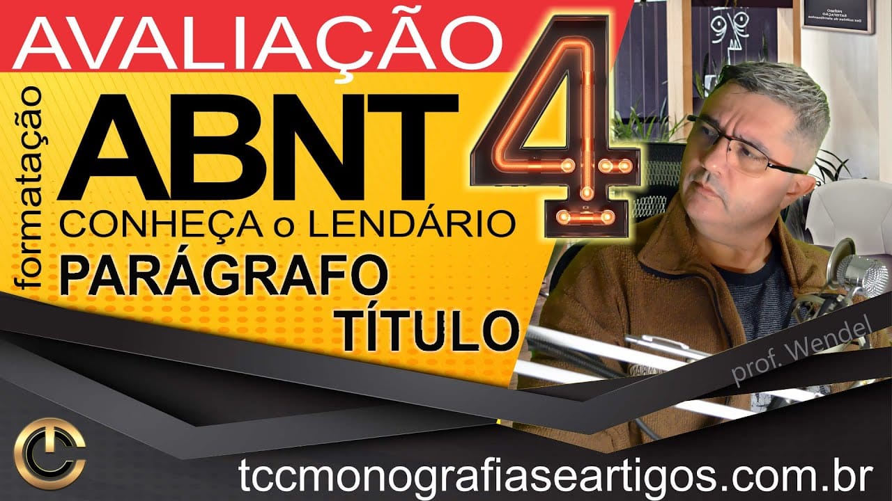 Analisando formatação ABNT 4