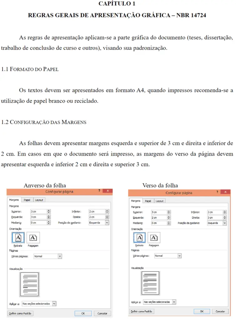 Regras gerais da ABNT UEL
