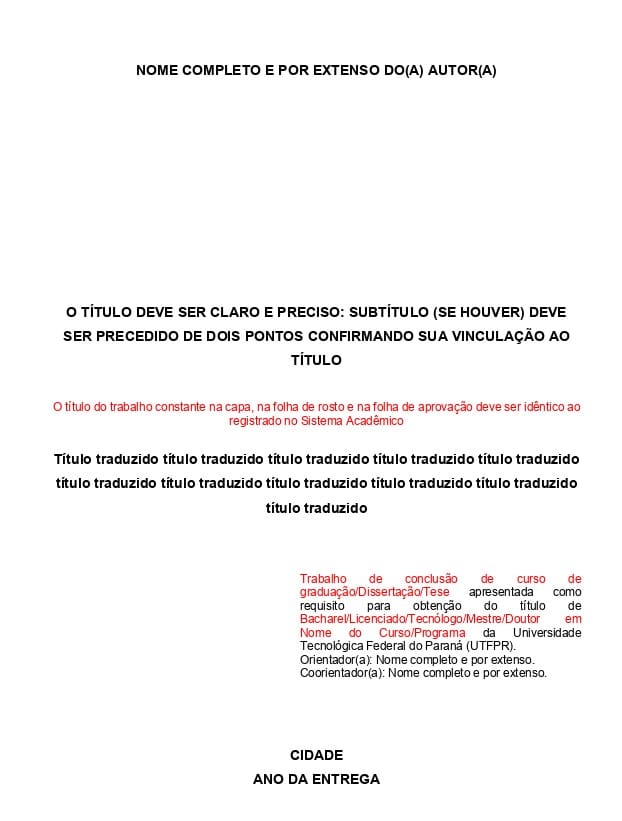 conta capa UTFPR